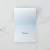 Tree Sparrow dank je Bedankkaart (Binnen)