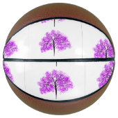 Tree Sports patroon gepersonaliseerd doe-het-zelf Mini Basketbal (Voorkant)