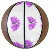Tree Sports patroon gepersonaliseerd doe-het-zelf Mini Basketbal (Verticaal)