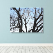 Tree Stretch Canvas Print (Insitu (Houten vloer))