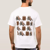 Tree Stump Arborist Tree Surgeon T-shirt (Achterkant)