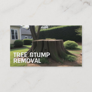 Tree Stump Removals Visitekaartje
