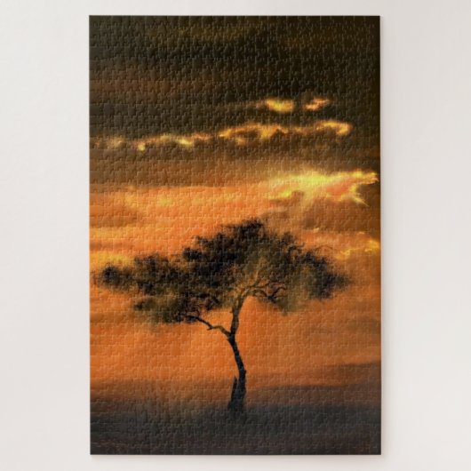 Tree Sunlight Puzzle Legpuzzel (Verticaal)