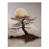 Tree Sunset Glow Perfect Poster (Voorkant)