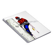 Tree Surgeon Arborist at work present Chainsaw Notitieboek (Rechterzijde)