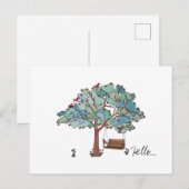 Tree Swing Briefkaart (Voorkant / Achterkant)