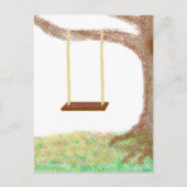Tree Swing Memories-Briefkaart Briefkaart (Voorkant)