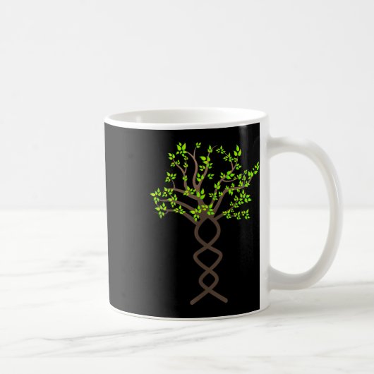 Tree Trees DNA Natuur Milieubescherming Koffiemok (Rechts)
