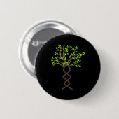 Tree Trees DNA Natuur Milieubescherming Ronde Button 5,7 Cm (Voorkant /achterkant)