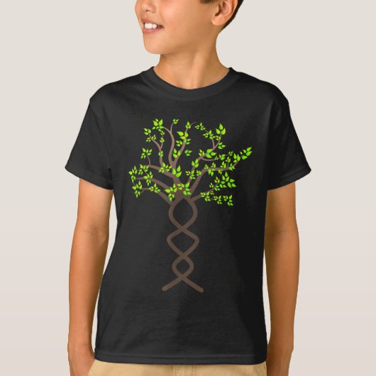 Tree Trees DNA Natuur Milieubescherming T-shirt (Voorkant)