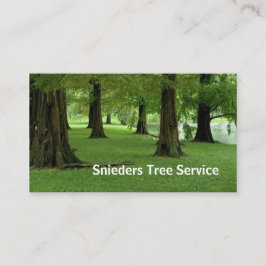 Tree Trimmer Service Visitekaartje