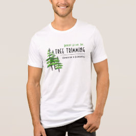Tree Trimming Professional Tri-Blend Shirt