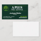 Tree Trimming Service Visitekaartje (Voorkant / Achterkant)