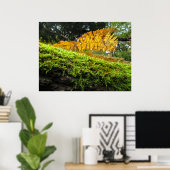 Tree Trunk in Lush Moss - Personalised Poster (Thuiskantoor)