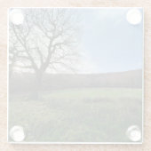 Tree view.. glazen onderzetter (Achterkant)