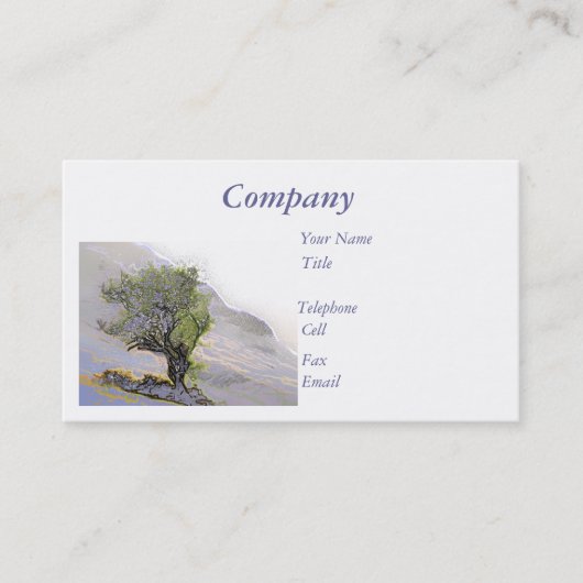 TREE VISITEKAARTJE (Voorkant)