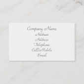 TREE VISITEKAARTJE (Achterkant)