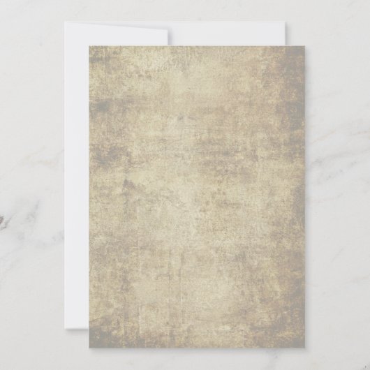 Tree Wedding Invitation Kaart (Achterkant)