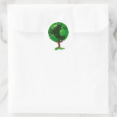 Tree Wereldbol Stickers (Tas)