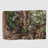 Tree Wood Bark Golfpatroon Destiny's Destiny Golfhanddoek (Horizontaal)