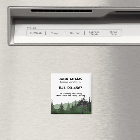 Treecare Lawn Service Magneet (Insitu (Vaatwasser))