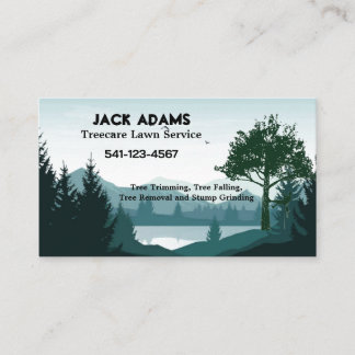 Treecare Lawn Service Visitekaartjes