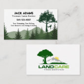 Treecare Lawn Service Visitekaartjes (Voorkant / Achterkant)
