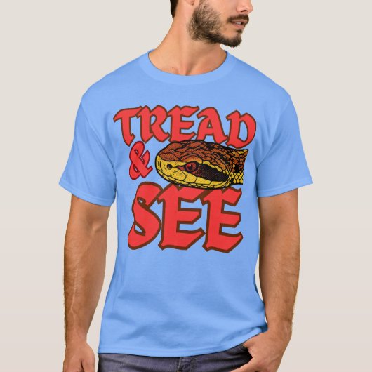 Treed en zie Viper T-shirt (Voorkant)