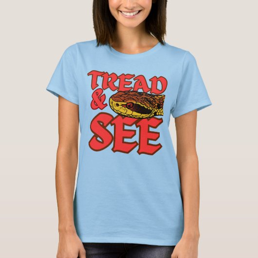 Treed en zie Viper T-shirt (Voorkant)