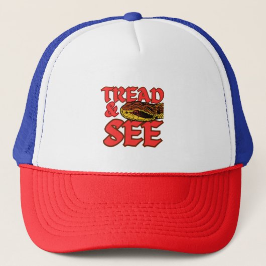Treed en zie Viper Trucker Pet (Voorkant)