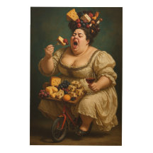 "Treed licht, eet zwaar" surrealistisch kunstwerk