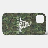 Treed niet op me (camouflage) Case-Mate iPhone case (Achterkant (horizontaal))