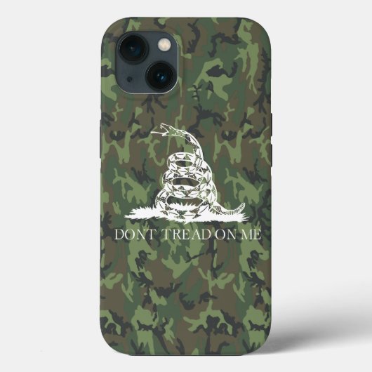 Treed niet op me (camouflage) Case-Mate iPhone case (Achterkant)
