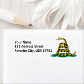 Treed niet op mij witte Adresetiketten Etiket (Insitu)