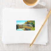 Treedt het Landschap Kunstsetiket van de Band Eige Etiket (Insitu)