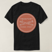 treefort Music Fest Sticker T-shirt (Design voorkant)