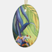 Treefrog Keramisch Ornament (Links)