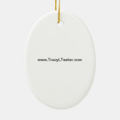 Treefrog Keramisch Ornament (Achterkant)