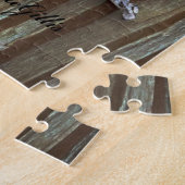 Treefrog op Cedar Fence Legpuzzel (Zijkant)