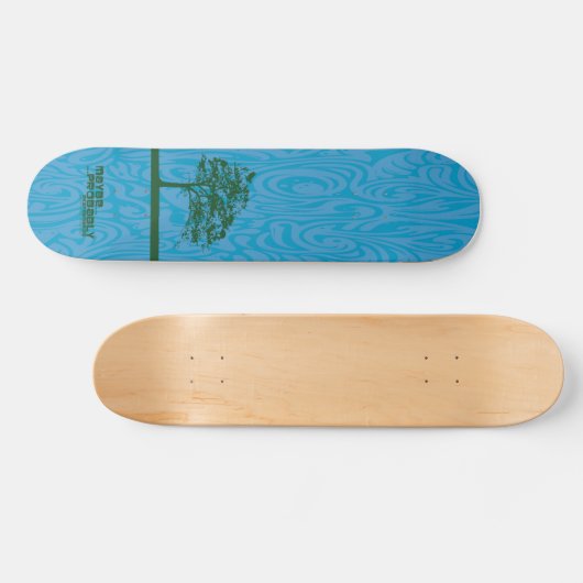 TreeGreen Persoonlijk Skateboard (Horizontaal)