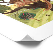 Treehouse Art Print (Hoek)