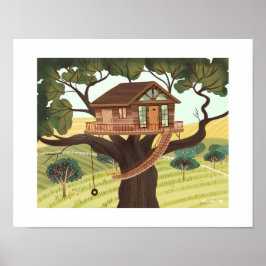 Treehouse Art Print