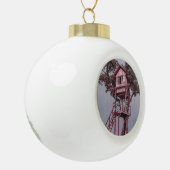 Treehouse - Baños, Ecuador Keramische Bal Ornament (Links)