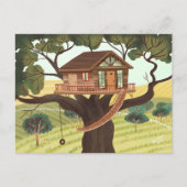 Treehouse Briefkaart (Voorkant)