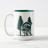 Treehouse Coffee Mug Tweekleurige Koffiemok (Links)