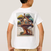 Treehouse Dreams Adventure-Inspired T-Shirt Design (Achterkant)