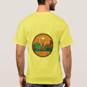 Treehouse Dreams: Adventure Waits T-shirt (Achterkant)