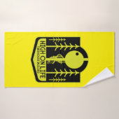 Treehouse jongen terug naar school badhanddoek (Badhanddoek)