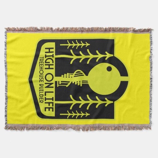 Treehouse jongen terug naar school deken (Voorkant)