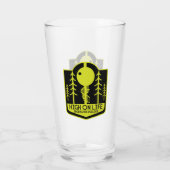 Treehouse jongen terug naar school glas (Achterkant)